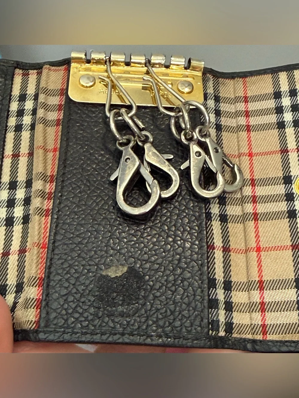 Burberrys key holder